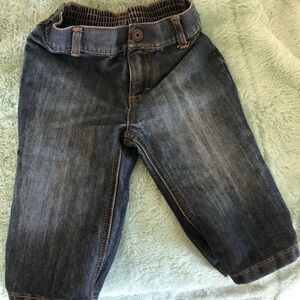 DKNY 6-12 months zip up jeans